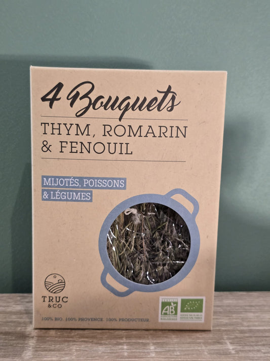 Bouquets de Thym, Romarin et Fenouil